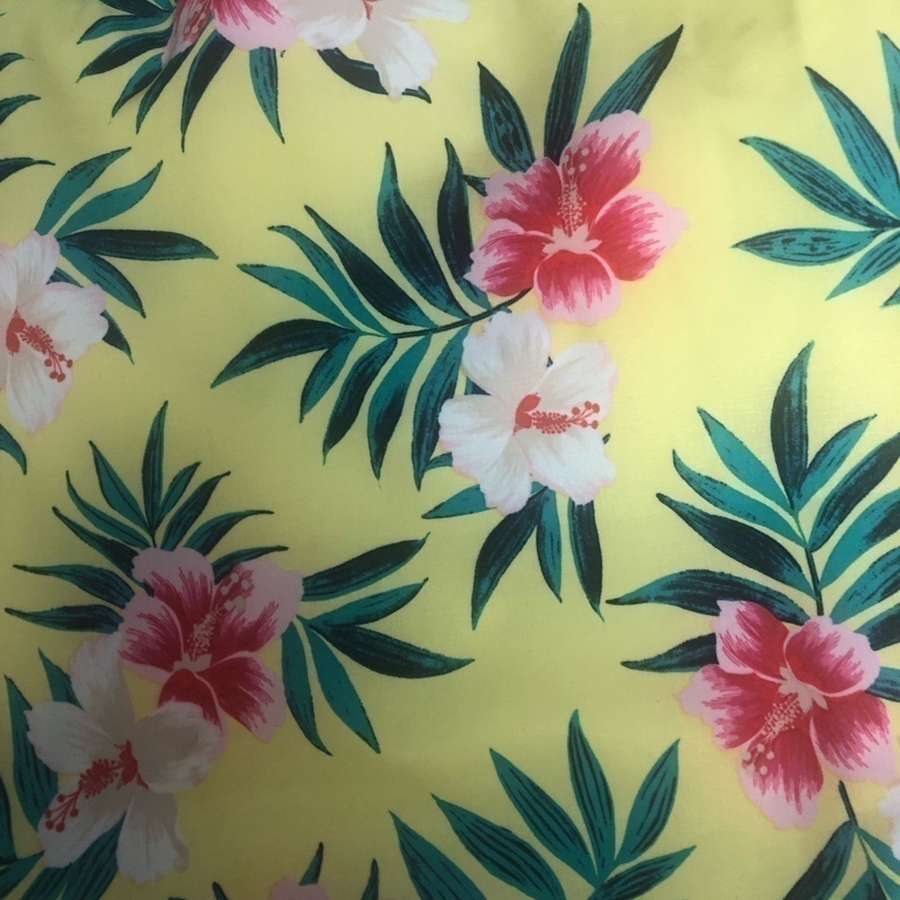 NWOT Skort Skirt Pockets‎ Hawaiian Floral Ball Golf Beach Cruise Women Plus 16W - Picture 7 of 11